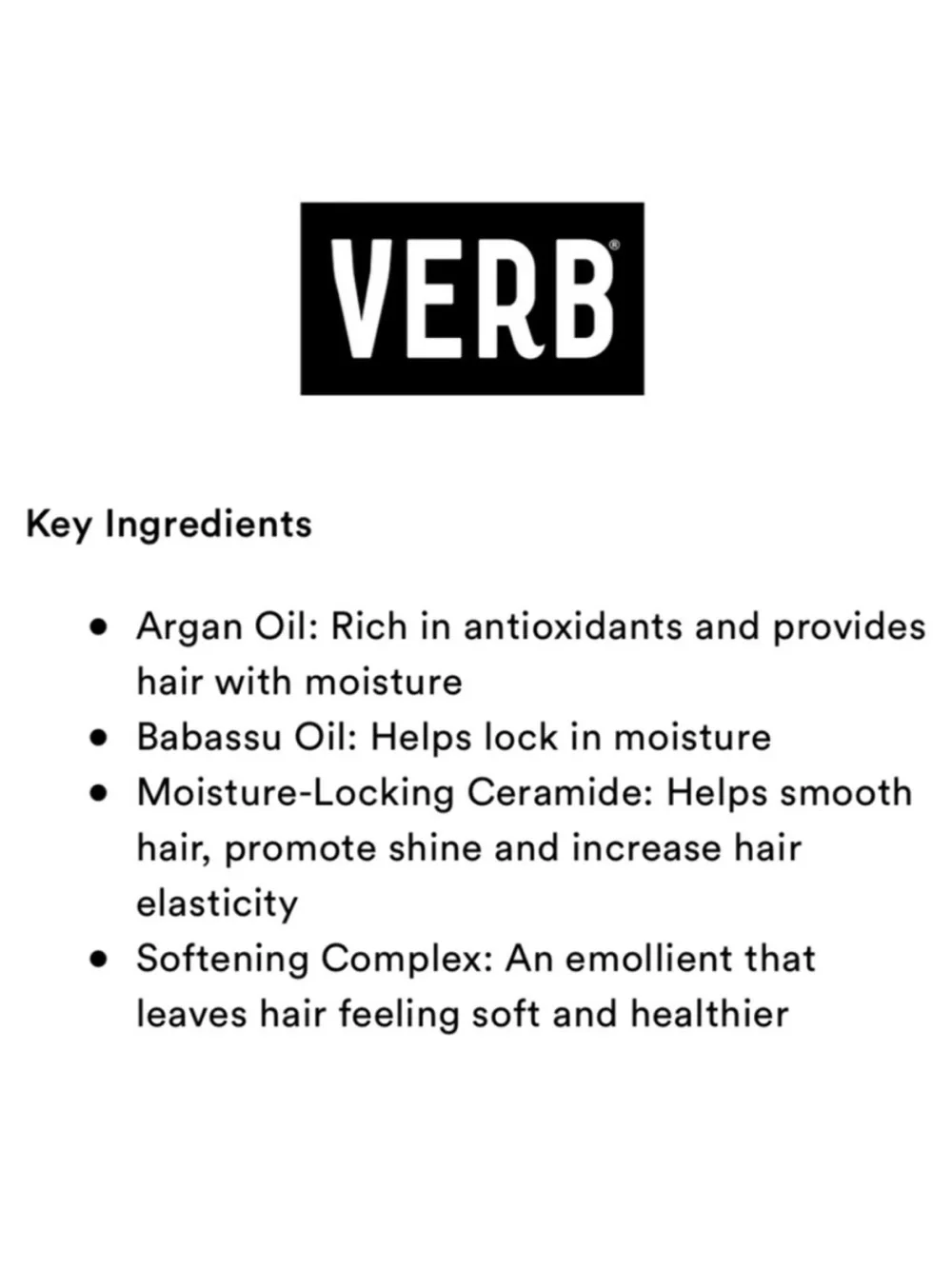 Verb Nourish + Soften + Treat Hydrating Mask for Dry and Thirsty Hair 6.8 oz
